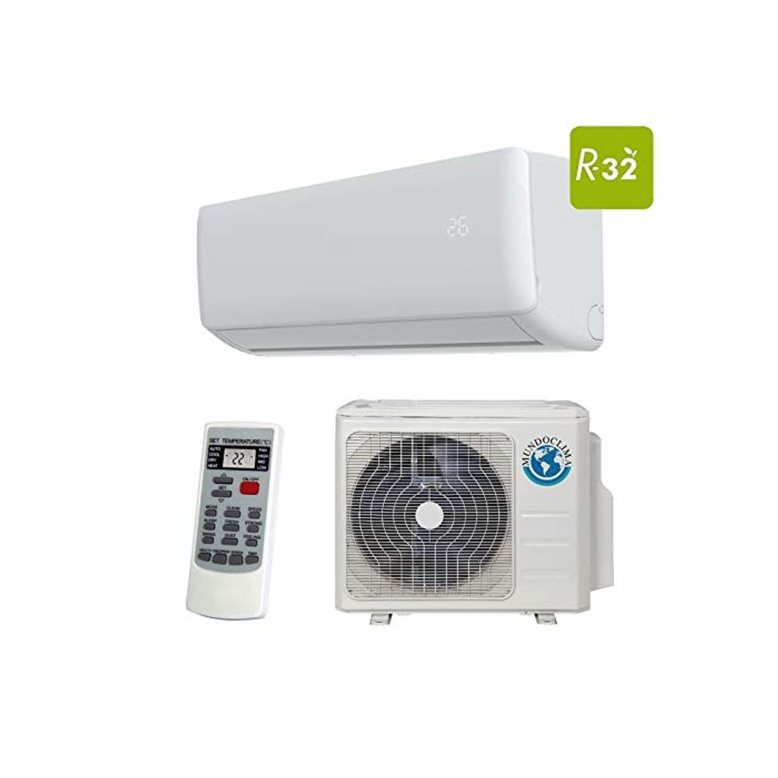 Social MUNDOCLIMA MUPR-12-H9A EFIMARKET - Aire Acondicionado 3500W