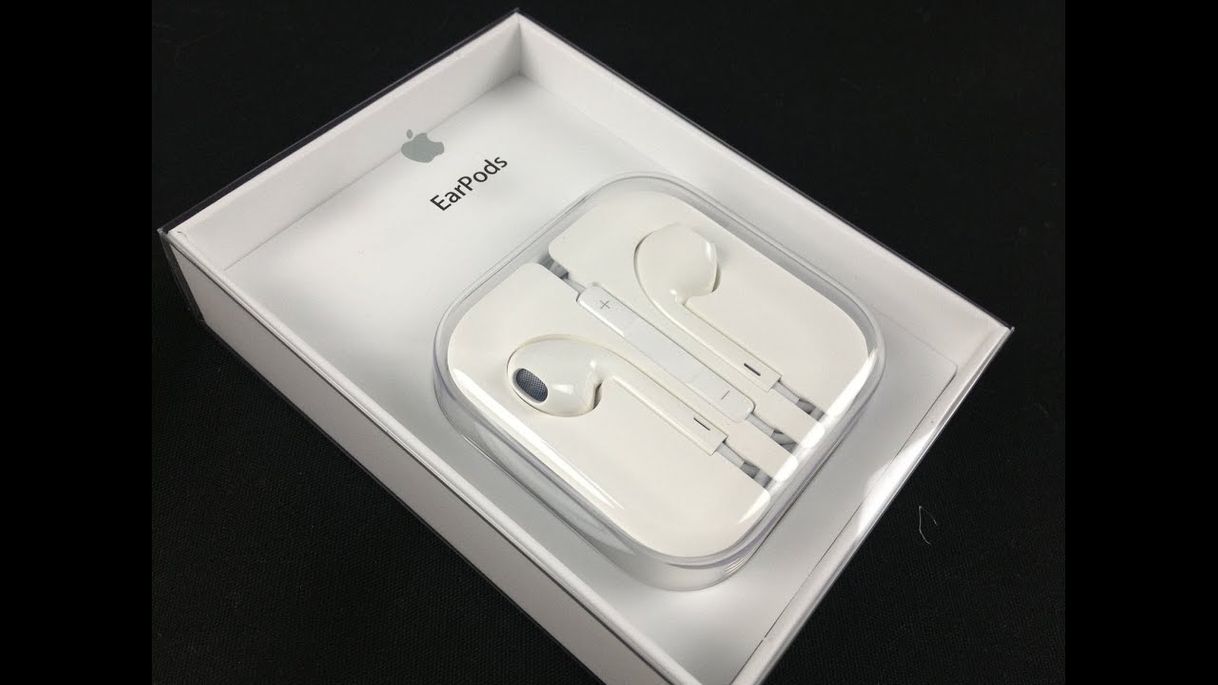 Moda 
Apple EarPods com Branco