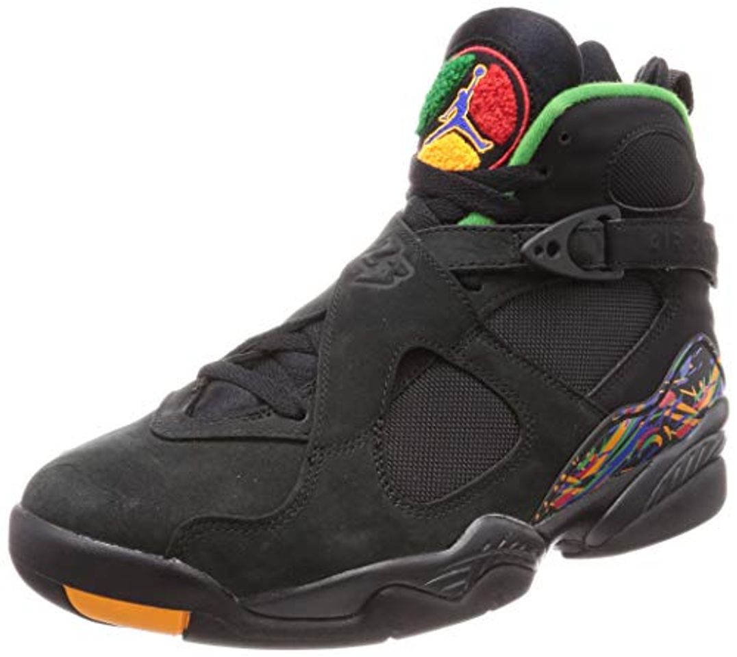Social Jordan Air 8 Retro, Zapatillas de Deporte para Hombre, Multicolor