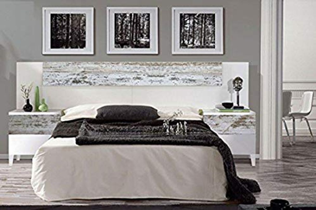 Social HOGAR24 Cabezal Cama de Matrimonio