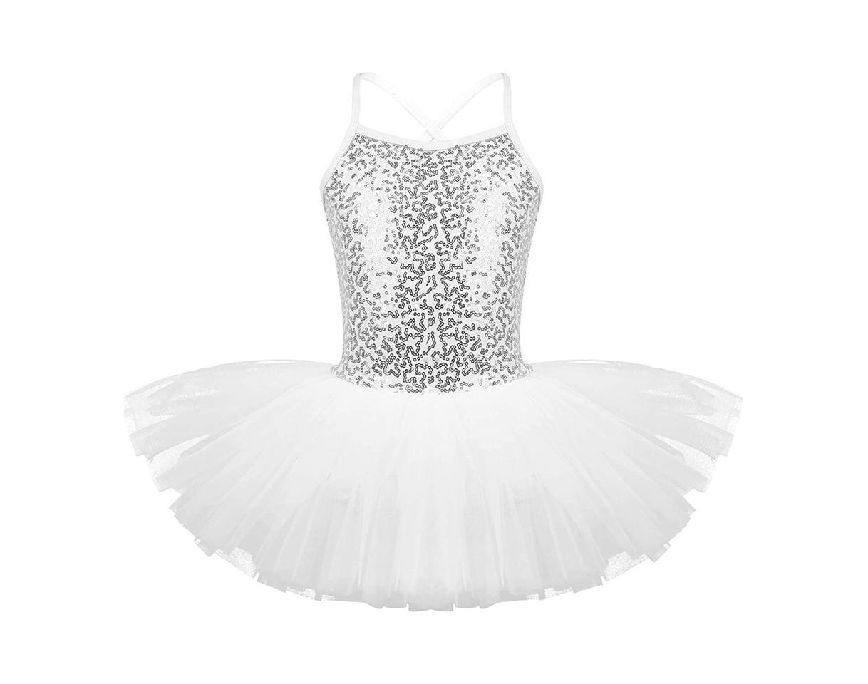 Products FONLAM Vestido Maillot de Ballet Danza Cisne para Niña Maillot Gimnasia Ballet