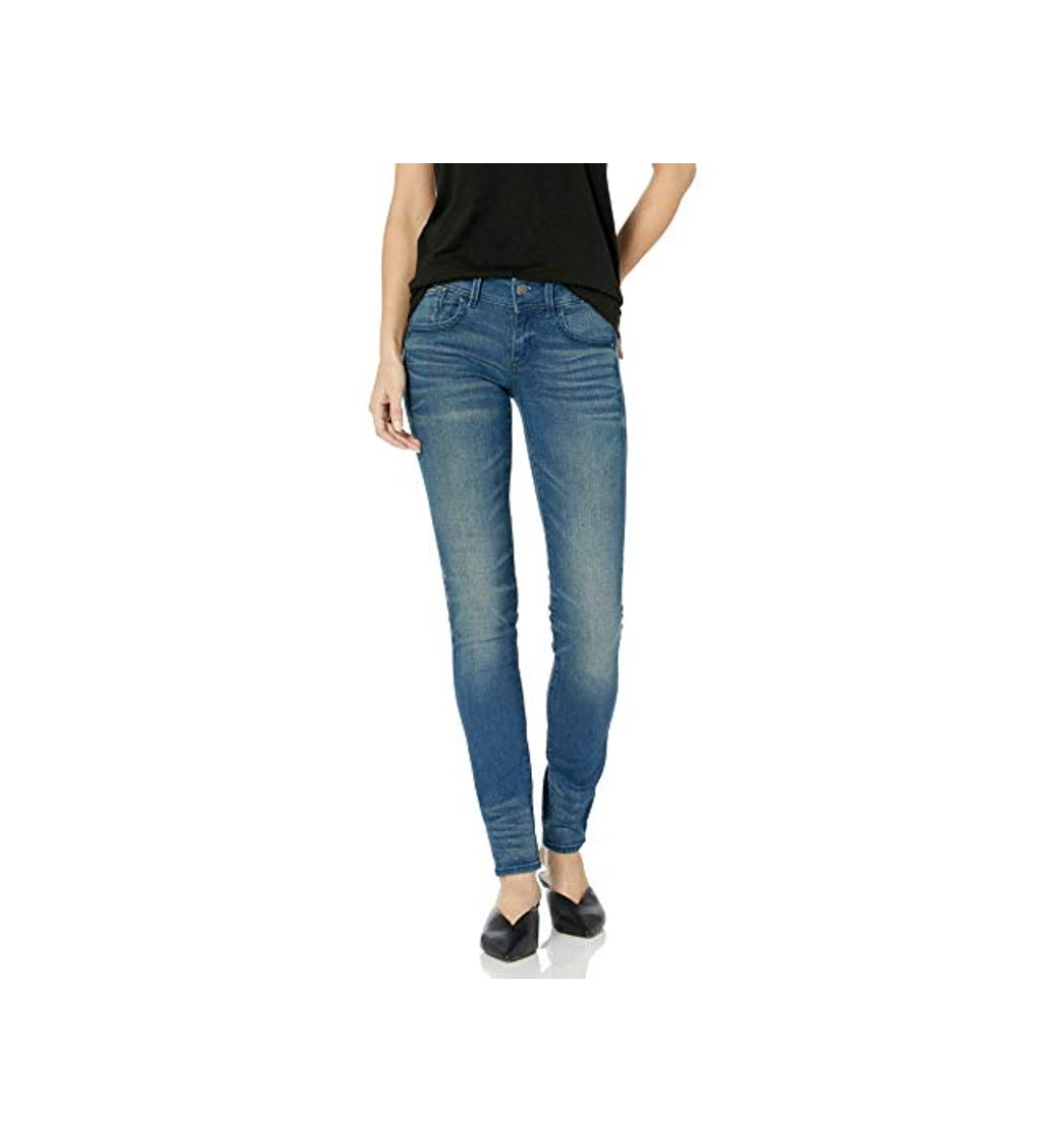 Social G-STAR RAW Lynn Mid Waist Skinny Vaqueros, Azul