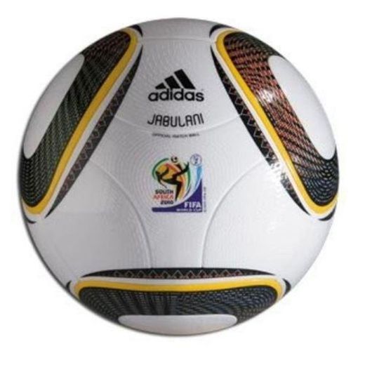 adidas 2010 du - Balón de fútbol de competición, Color Blanco/Negro, Talla
