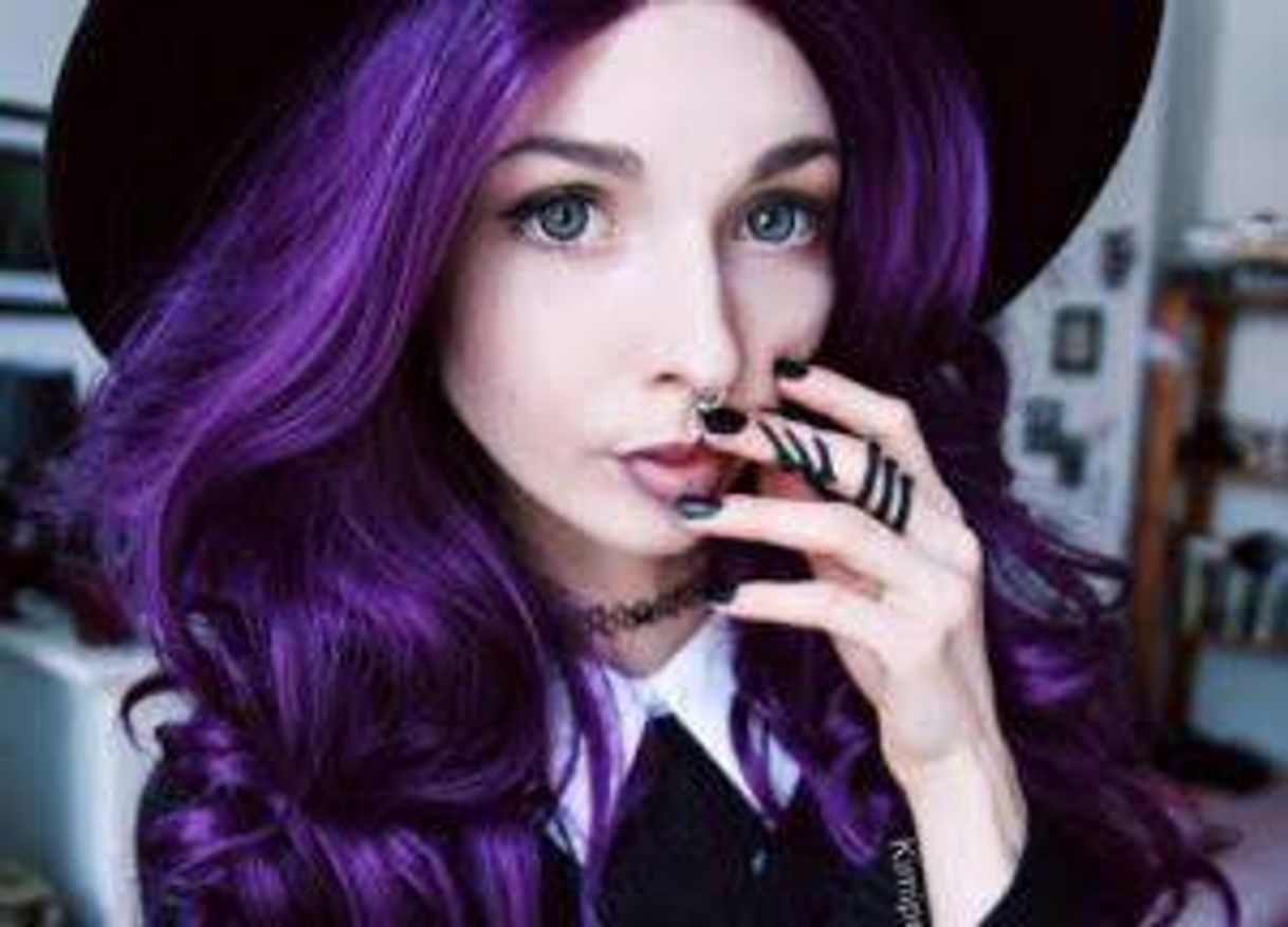 Fashion Cabelo roxo