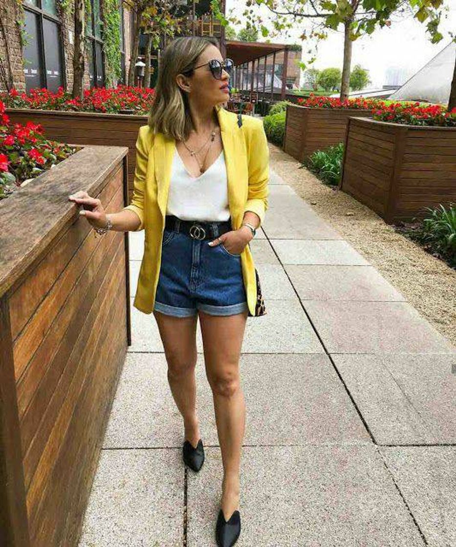 Moda Look inspirado com blazer 