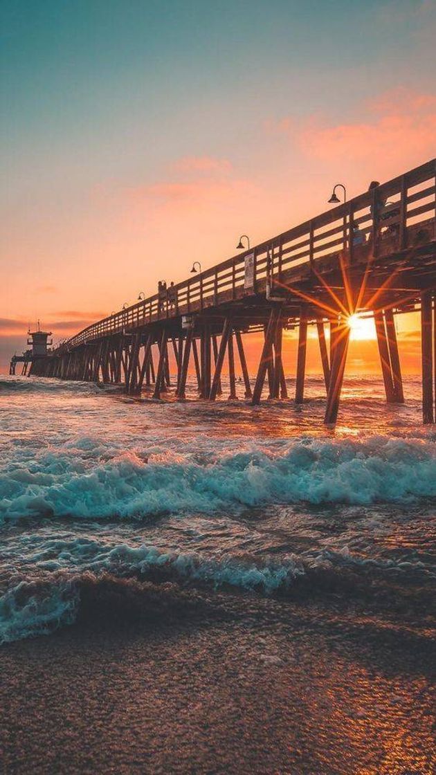 Fashion Pier Sunset