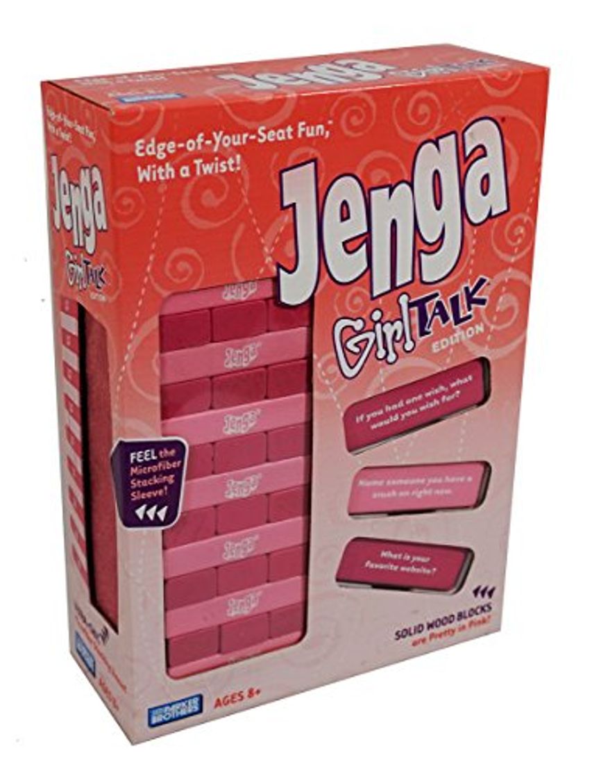 Product Jenga Pink Girl Talk Edition