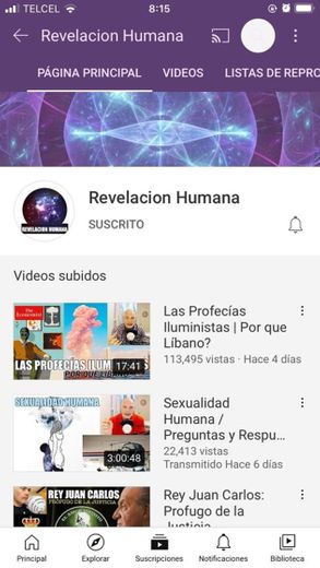 Revelacion Humana - YouTube