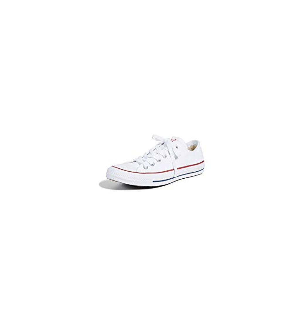 Social Converse Chuck Taylor All Star Ox, Zapatillas de Lona, Unisex, Blanco