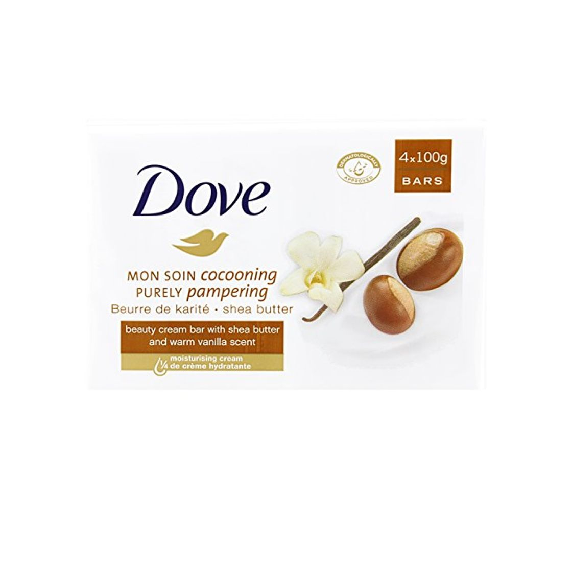 Social Pastilla de jabón Dove Purely Pampering Manteca de Karit&eacute