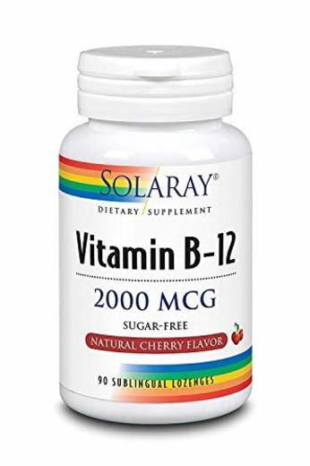 Solaray Vitamina B-12 2000 mcg