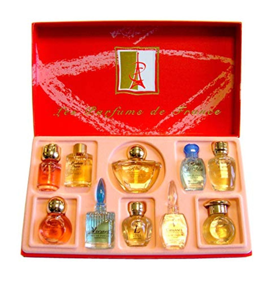Social Charrier Parfums Luxe Top Ten – Estuche de 10 agua de Printemps Miniatures total 53