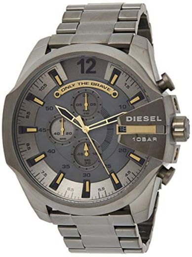 Diesel Reloj Cronógrafo para Hombre de Cuarzo con Correa en Acero Inoxidable DZ4466