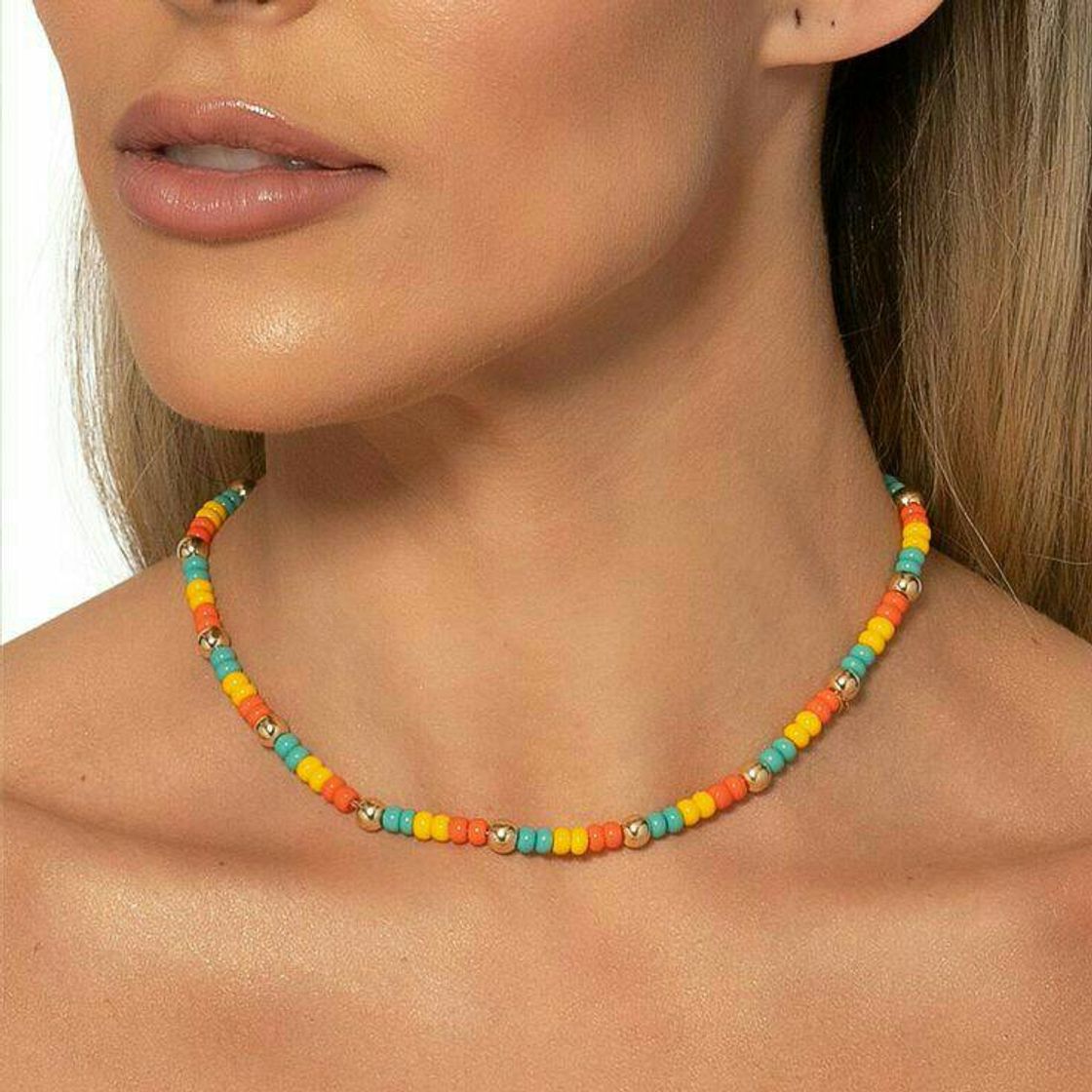 Social Colar colorido💗