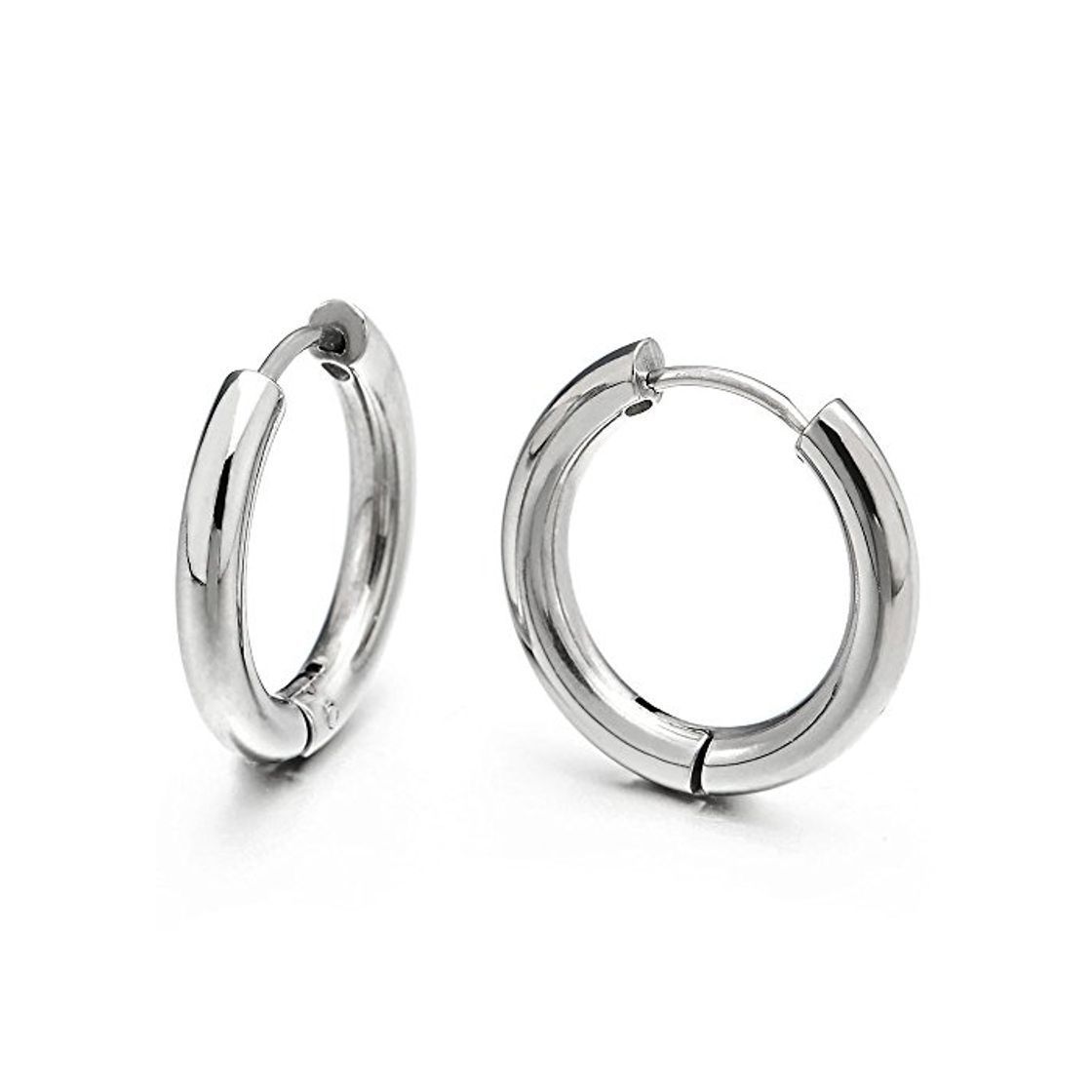 Social 2 Llanura Círculo Pendientes del Aro