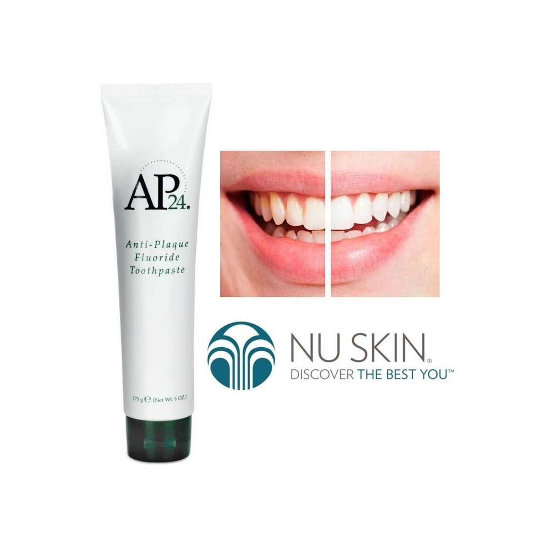 Belleza Nu Skin AP-24 Pasta de dientes con fluoruro antiplaca