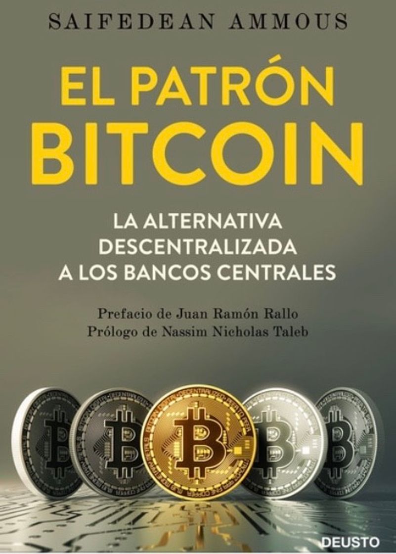 Fashion El Patrón Bitcoin de Saifedean Ammous 