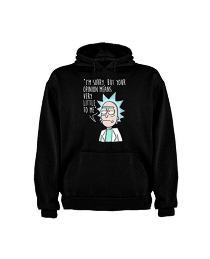 The Fan Tee Sudadera de Hombre Rick Divertida Friky Morty Smith Tiny