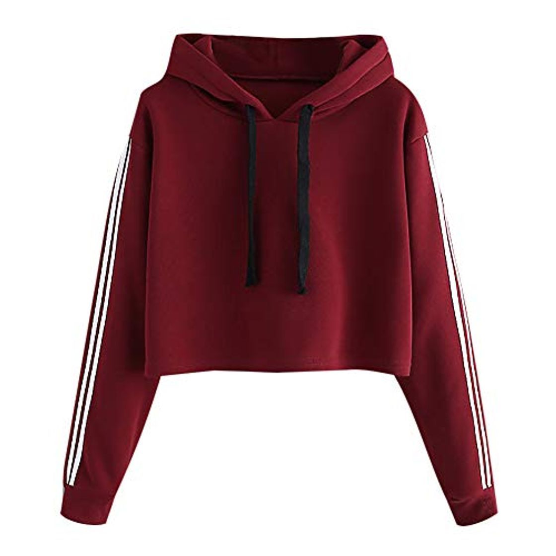 Social Sudaderas a Rayas Adolescentes Chicas Mujer Tumblr Sudaderas con Capucha Estampado Blusa