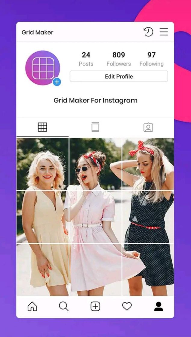 App Grid Maker For Instagram