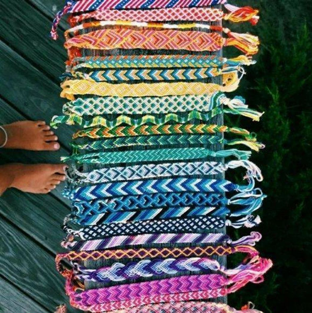 Moda Pulseiras coloridas💚