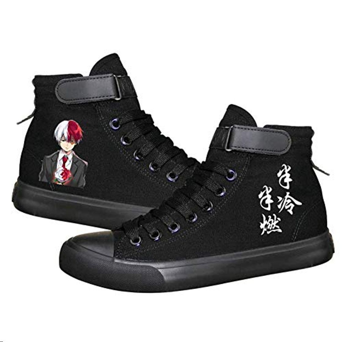 Moda Unisex Anime Cosplay Anime Zapatos de Lona Izuku Midoriya Katsuki Bakugo Shoto Todoroki Zapatos de Cosplay Zapatillas de Deporte Luminosas