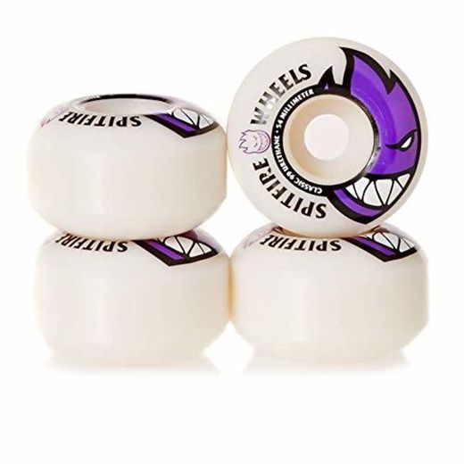 Spitfire Bighead Blanco/Morado 54 mm Ruedas de Skate