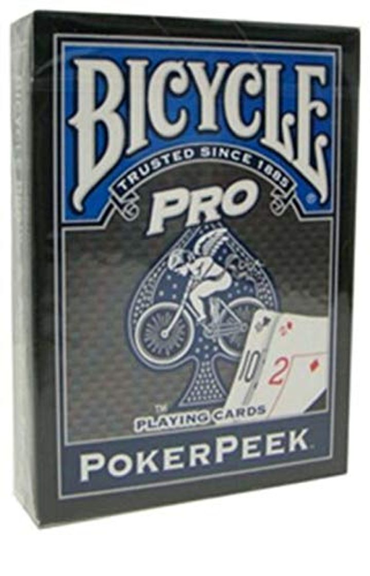 Producto Baraja BICYCLE Pro Poker Peek - Dorso Azul