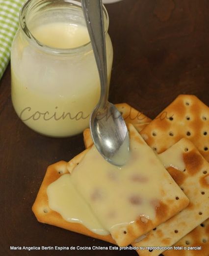 Galletas de soda con leche condensada 