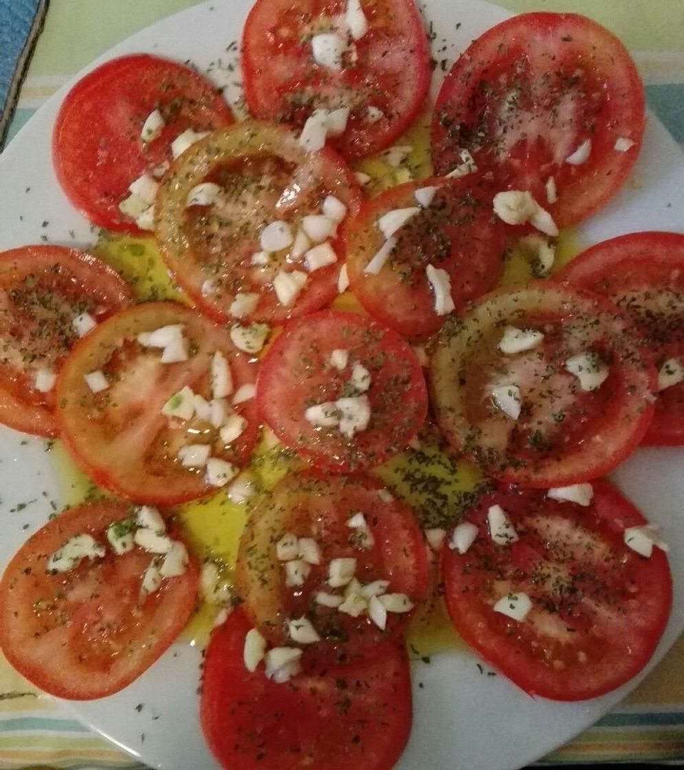 Fashion Tomate con aceite de oliva y vinagre 