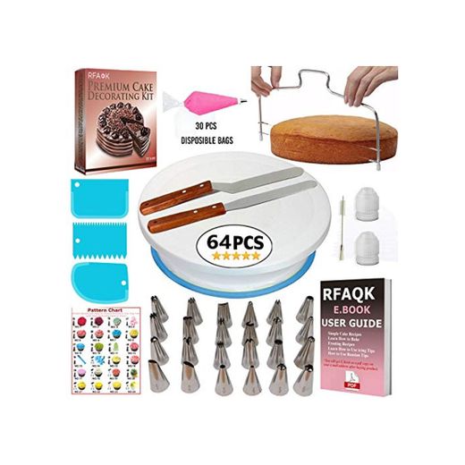 Kit de pastelería con 42 utensilios RFAQK