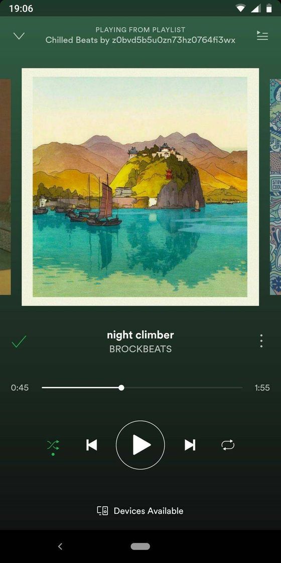 Music night climber