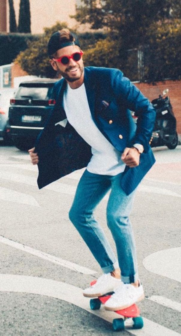 Social Zapatillas de piel B721 - Blanco | Calzado Para Hombre - Fred Perry