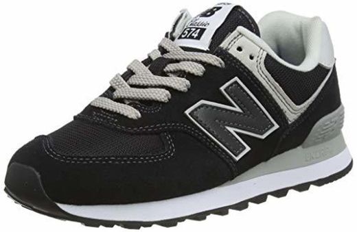 New Balance 574v2 Core, Zapatillas para Mujer, Negro