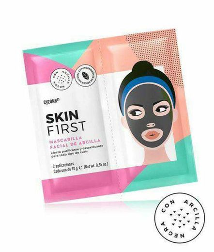 MASCARILLA FACIAL DE ARCILLA SKIN FIRST