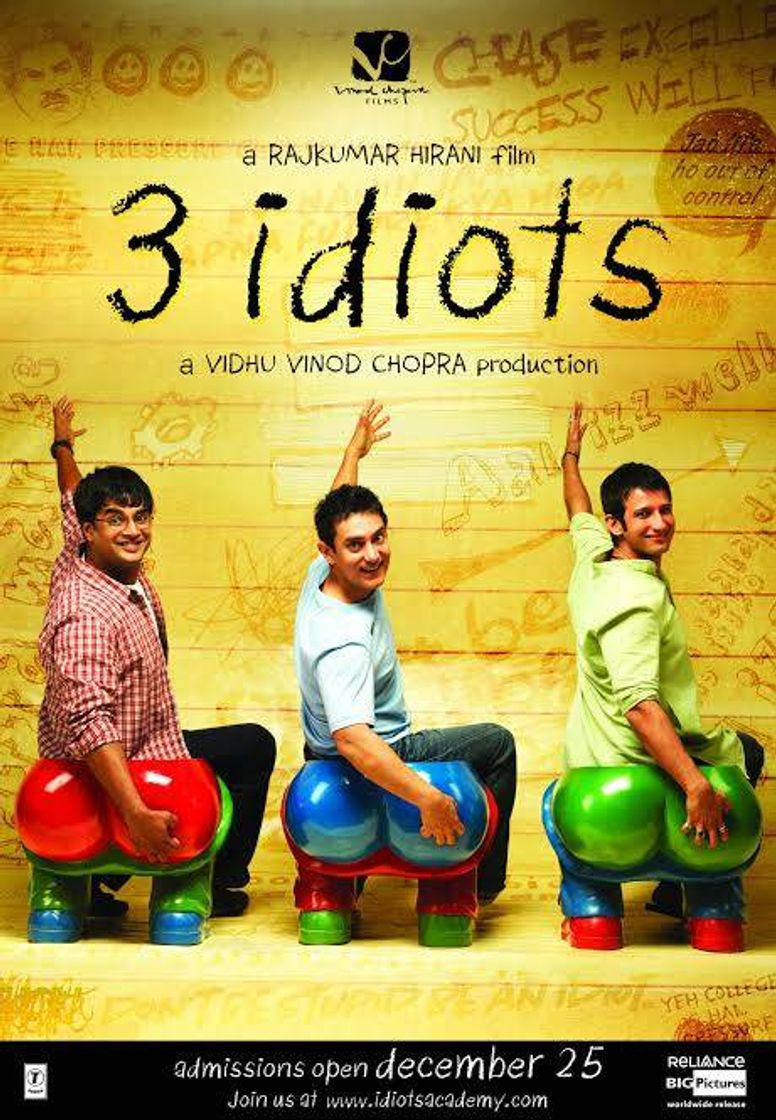 Película 3 Idiots 