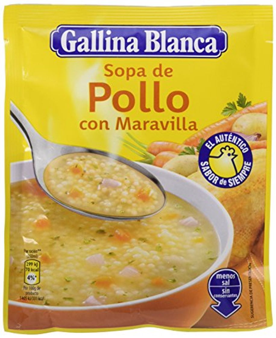 Producto Sopa De Pollo Con Maravilla, de Gallina Blanca