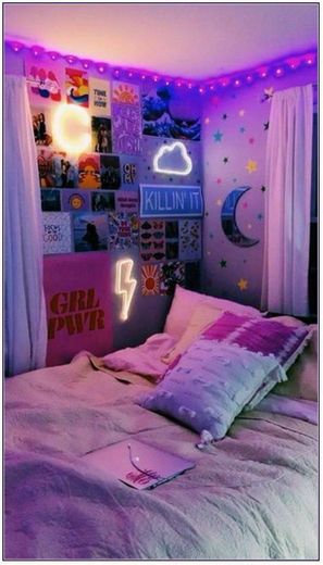 Quarto neon💜