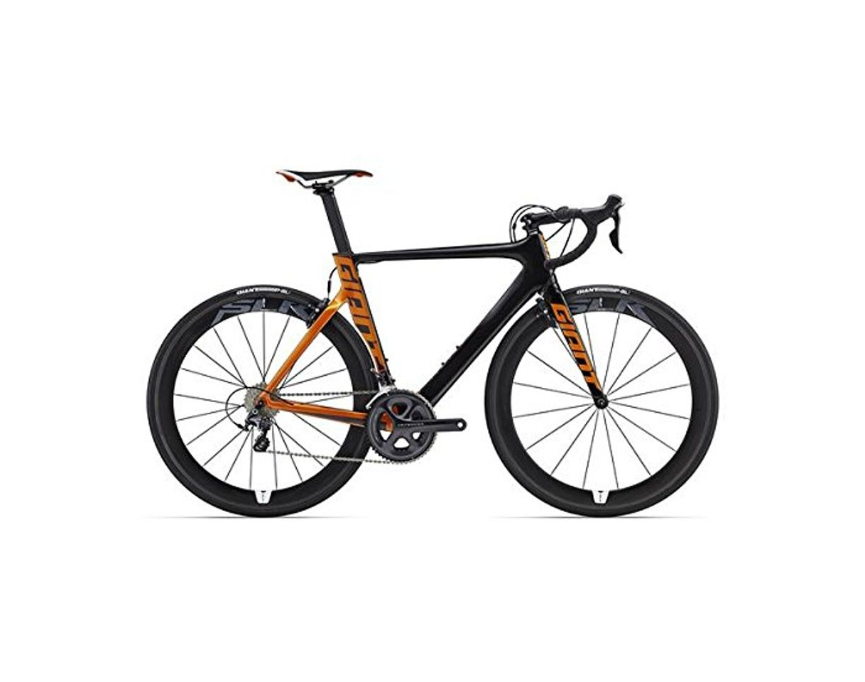 Social Giant Propel Advanced Pro 1 28 pulgadas bicicleta negro/naranja