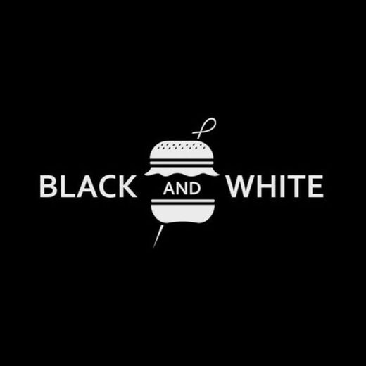 BlackAndWhite Burger