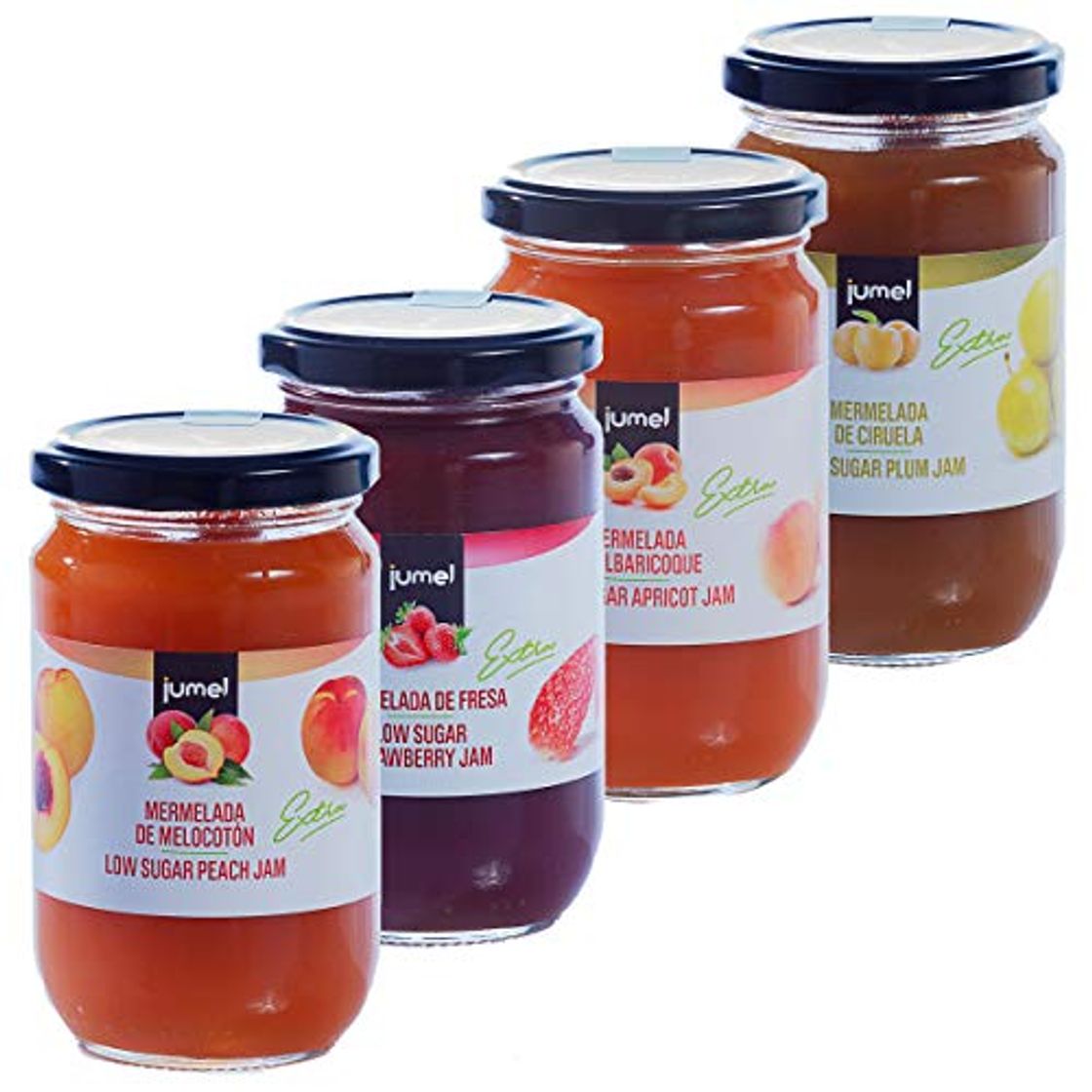 Producto Mermelada Jumel con extra de fruta. Pack de 4 unidades