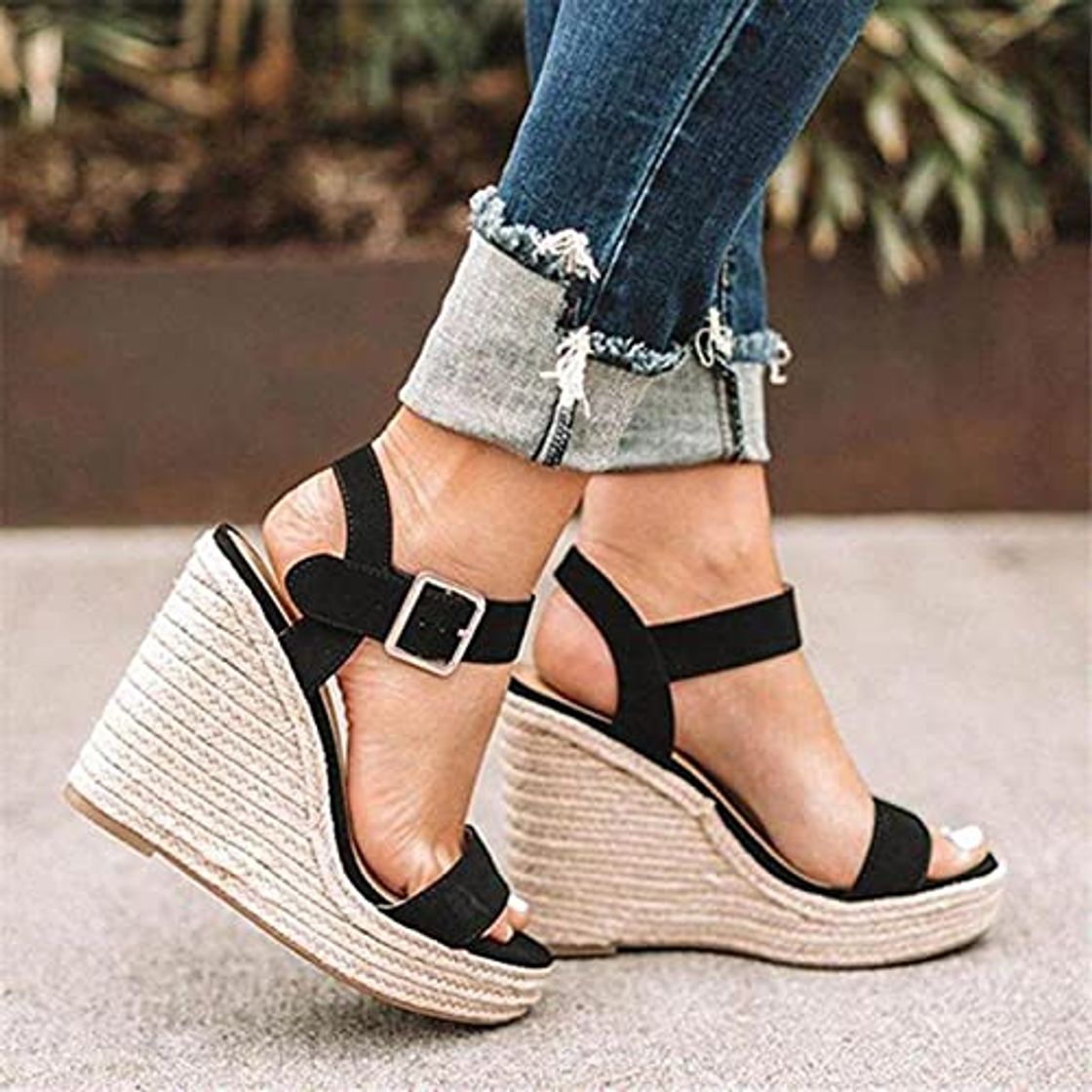 Moda DZQQ Sandalias de Plataforma de Verano para Mujer