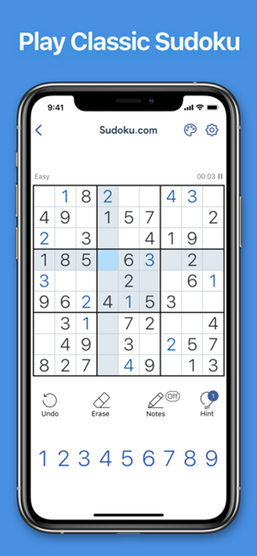 App Sudoku.com - Brain Games