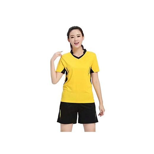 Goldyqin Conjunto de Camisa de Tenis para Mujer Ropa de bádminton Conjunto