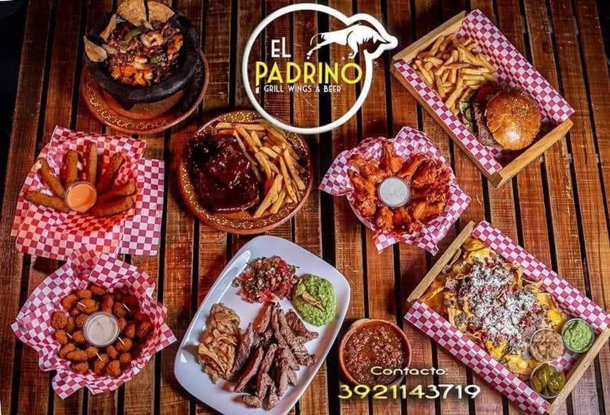 Restaurantes El padrino grill wings & beer