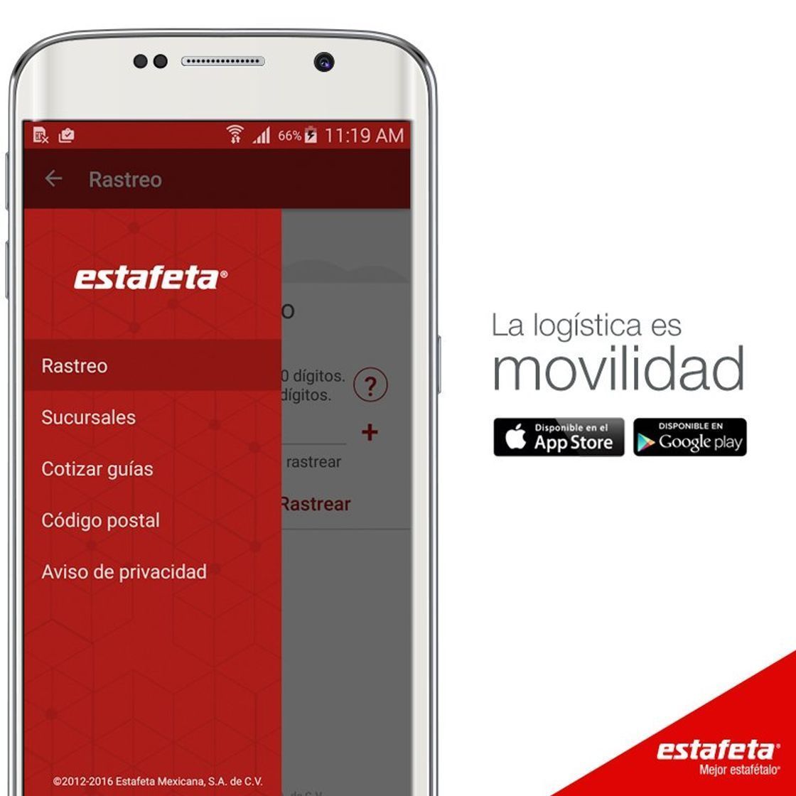 App Estafeta móvil