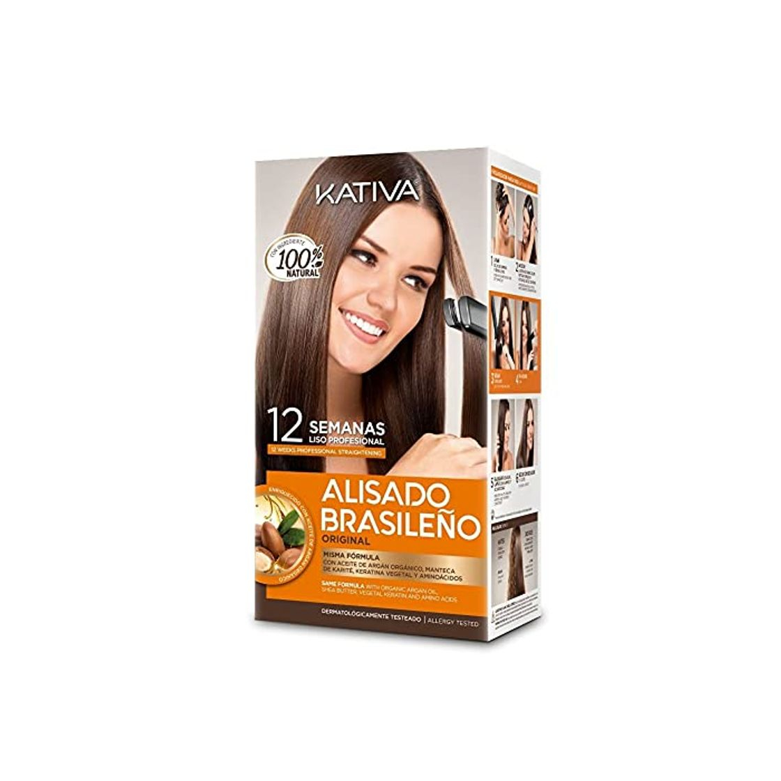 Product KATIVA Brazilian Straightening Kit