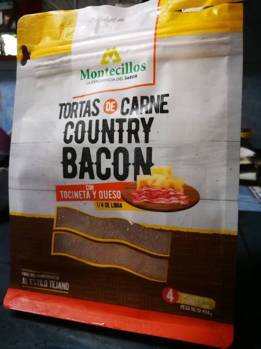 Moda Tortas de carne County & Bacon 