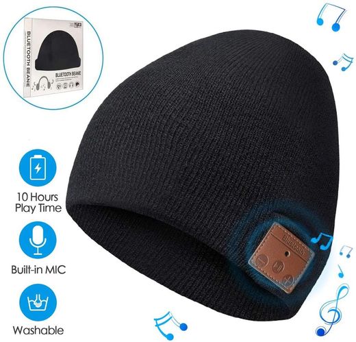 Gorro con audifonos para pasar desapercibido