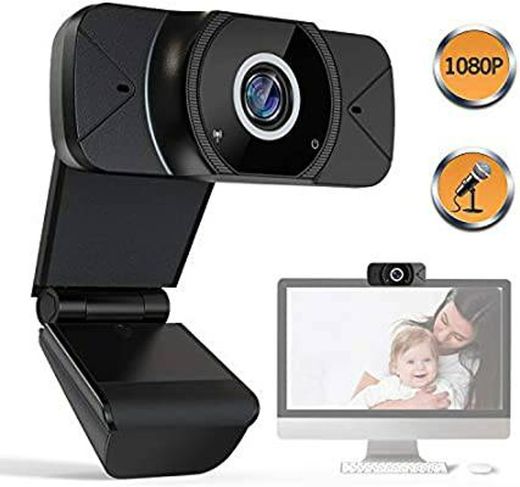 HD 1080P Webcam with Microphone Webcam with Microphone 📹⭐